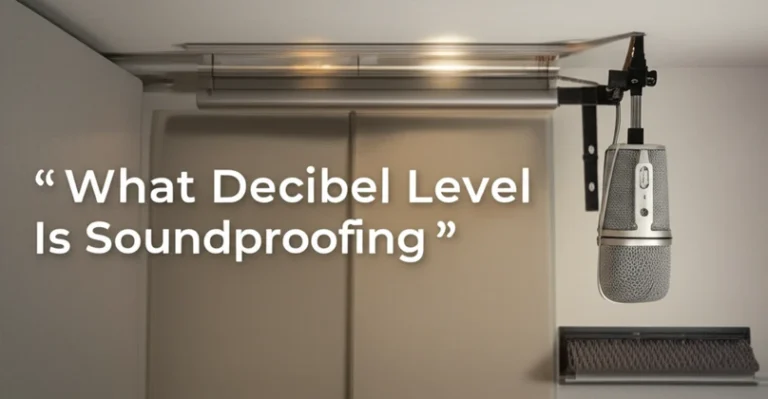 What Decibel Level Is Soundproofing